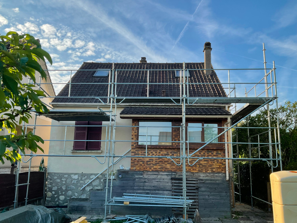 Derrière après les travaux - Serge et Toit